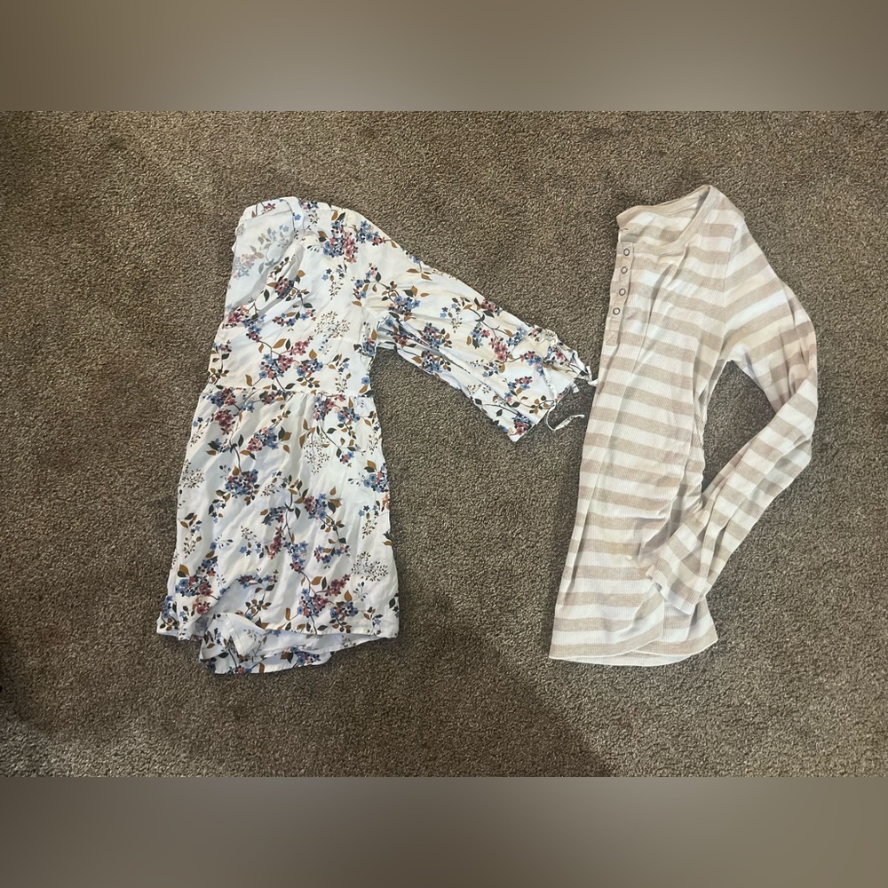MATERNITY SHIRT BUNDLE SIZE SMALL/MEDIUM